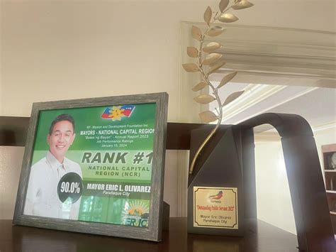 parañaque city mayor|Parañaque mayor named Outstanding Public Servant .